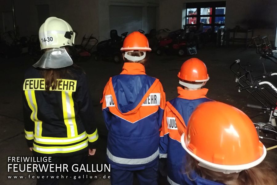 Berufsfeuerwehr-Wochenende unserer Jugendfeuerwehr